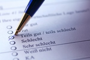Selbst einen Fragebogen für eine Umfrage erstellen